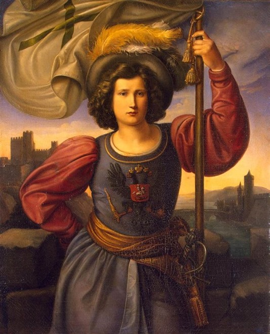 Veit, Philipp - Allegory of Russia - 1840s - The Hermitage, St.Petersburg